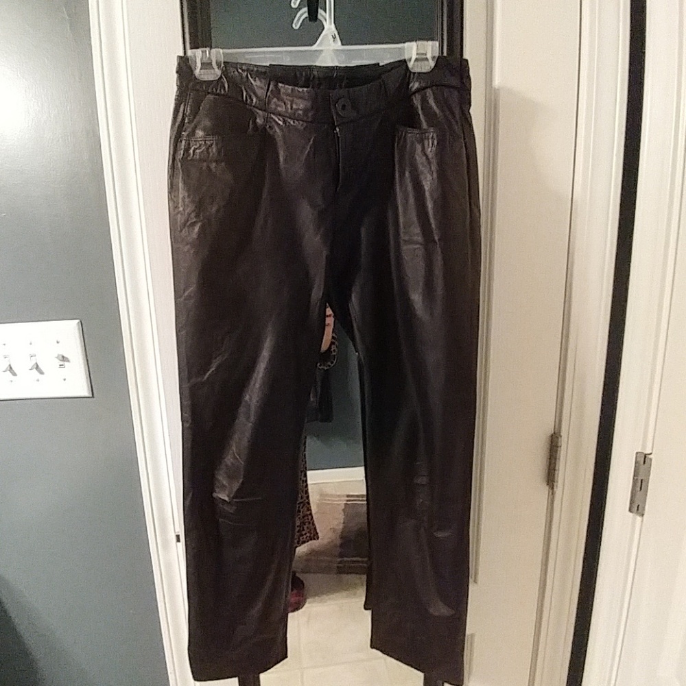 Leather pants
